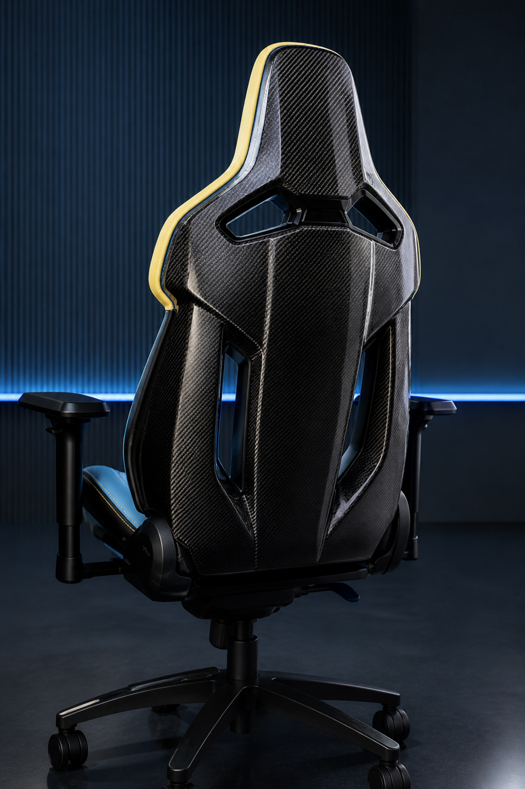 Bucket Gaming Chair — Blue Edition