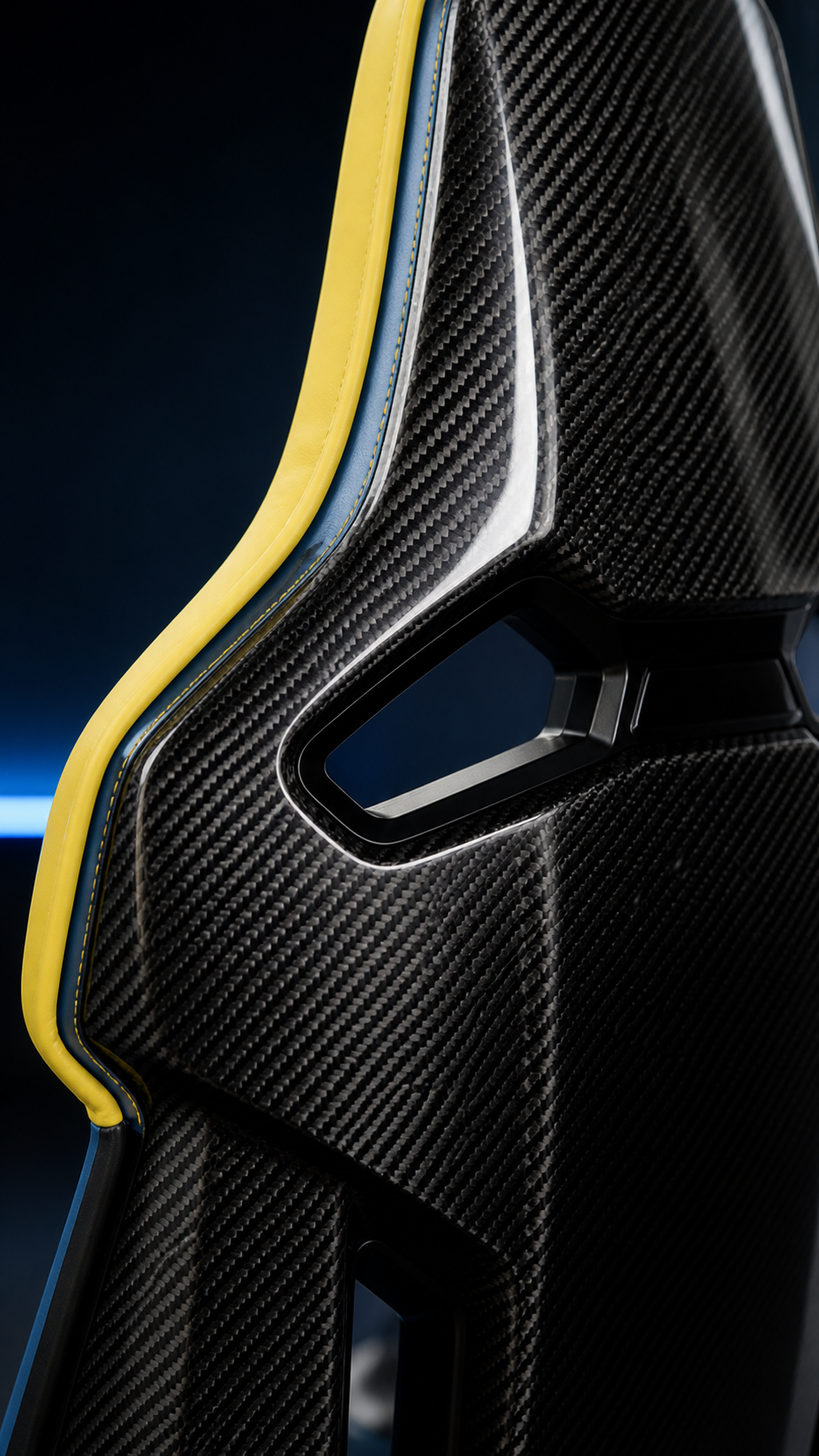 Bucket Gaming Chair — Blue Edition