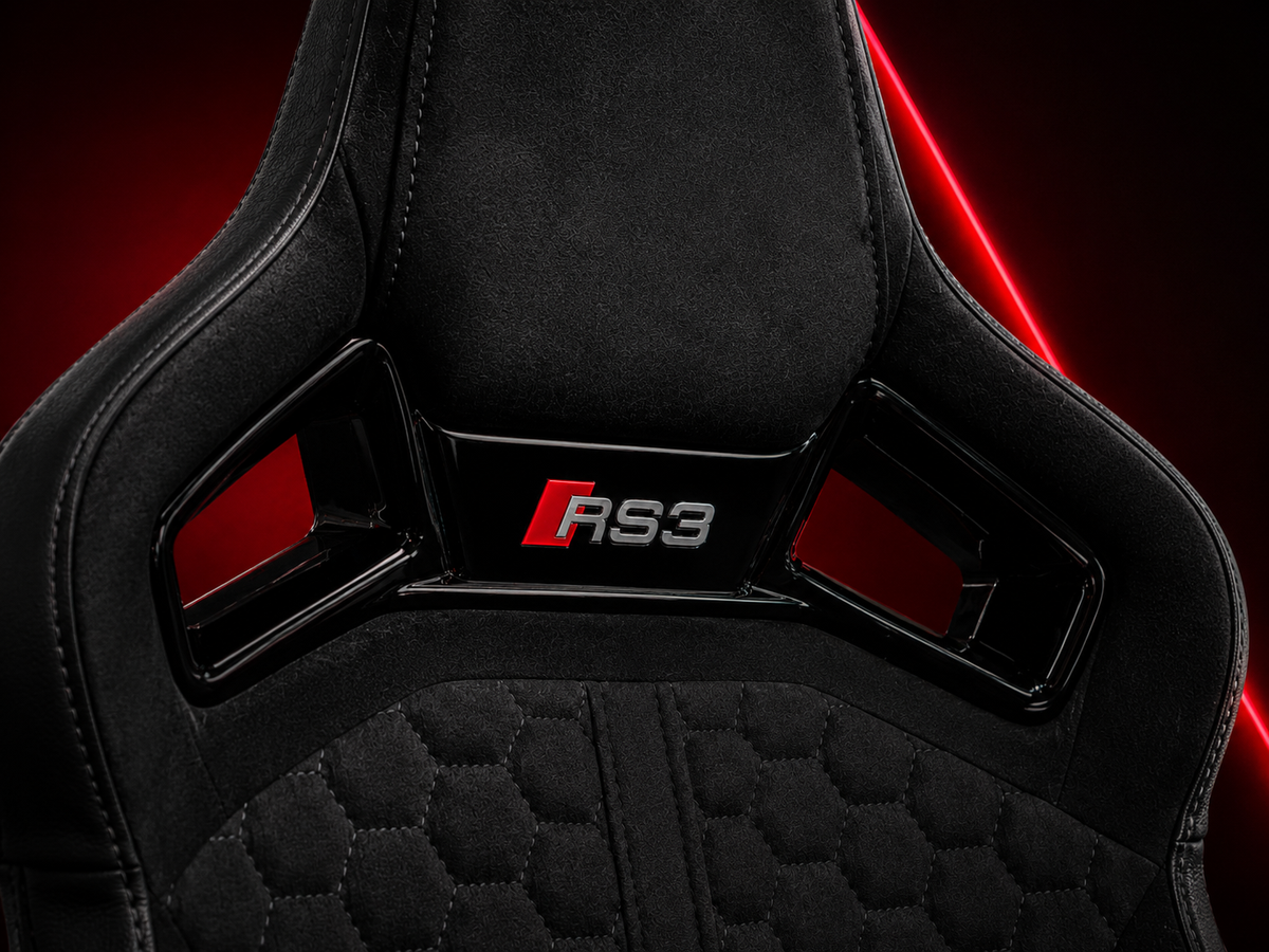 Bucket gaming chair detail